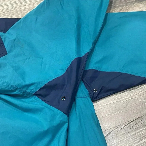 Vintage Sierra Sport Jacket Size‎ Large Blue Windbreaker Outdoor Y2K 90s - Picture 8 of 13